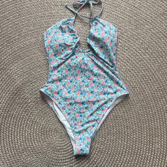 Cotton On One Piece Swimsuit Sz Medium - Picture 1 of 4